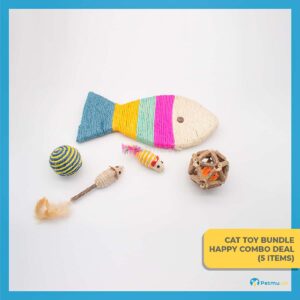 Petmu.co Best Value Cat Toys Combo Set B