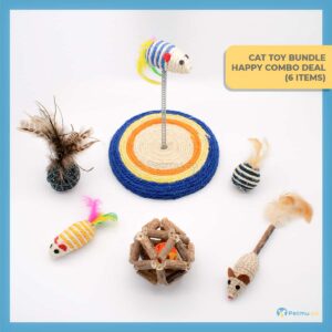 Petmu.co Best Value Cat Toys Combo Set D