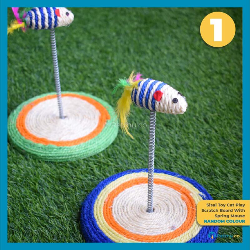 Petmu.co Best Value Cat Toys Combo Set D (Cat Teaser Toys with Bell, Set Mainan Kucing Murah) [6 Pcs] - Image 3