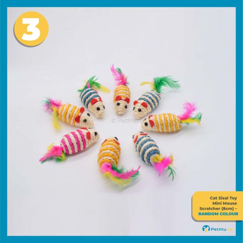 Petmu.co Best Value Cat Toys Combo Set D (Cat Teaser Toys with Bell, Set Mainan Kucing Murah) [6 Pcs] - Image 5