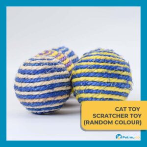 Cat Teaser Ball Scratcher 7cm (Medium size)