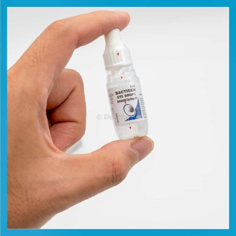 Bactigen Eye Drop For Pets (Dogs & Cats) Gentamicon Eye Drops BP (5ml
