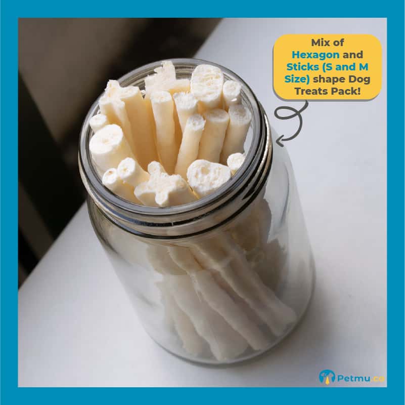 Petmu.co Milky Crunchy Dog Treats Mix Pack (120g) - Image 3