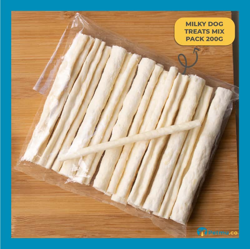 Petmu.co Milky Crunchy Dog Treats Mix Pack (120g) - Image 4