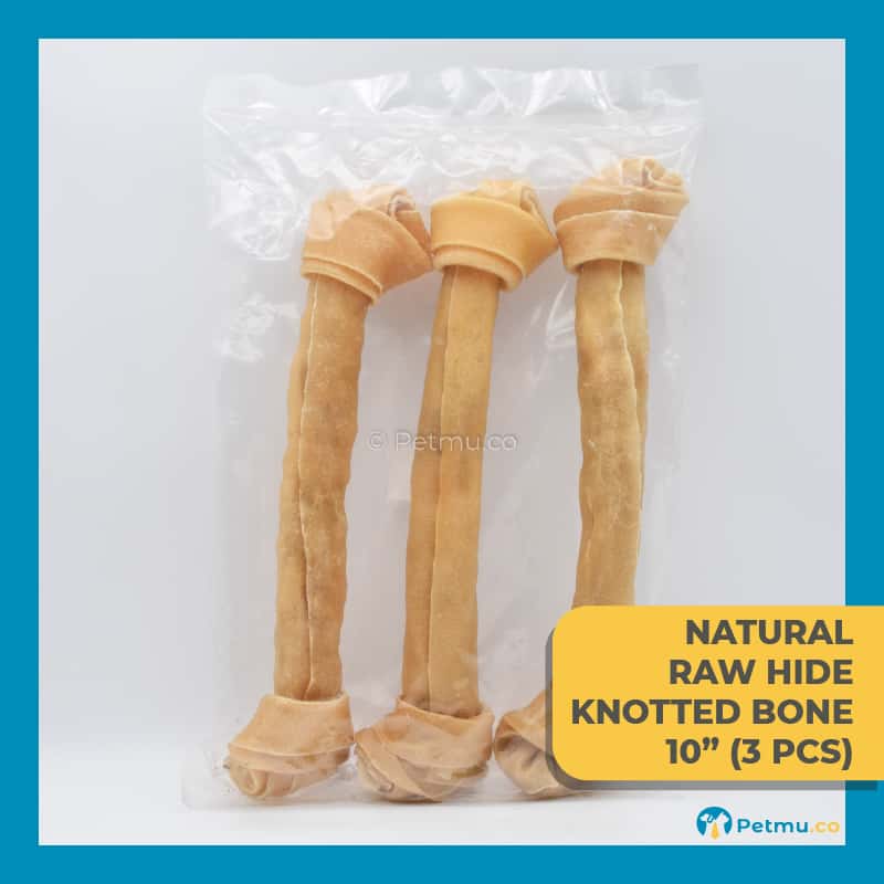 Knotted Bone Natural Rawhide Dog Chew & Treat Big Pack – Dog Dental Care Dog Toys - Image 2